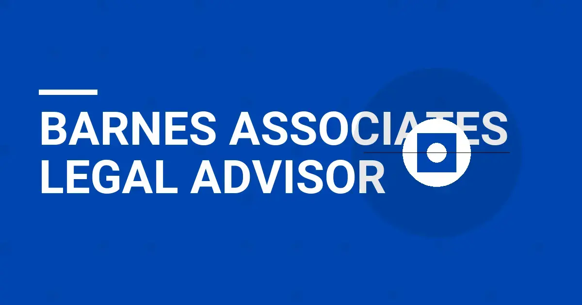 Barnes Associates Legal Advisor