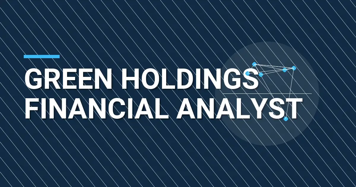Green Holdings Financial Analyst