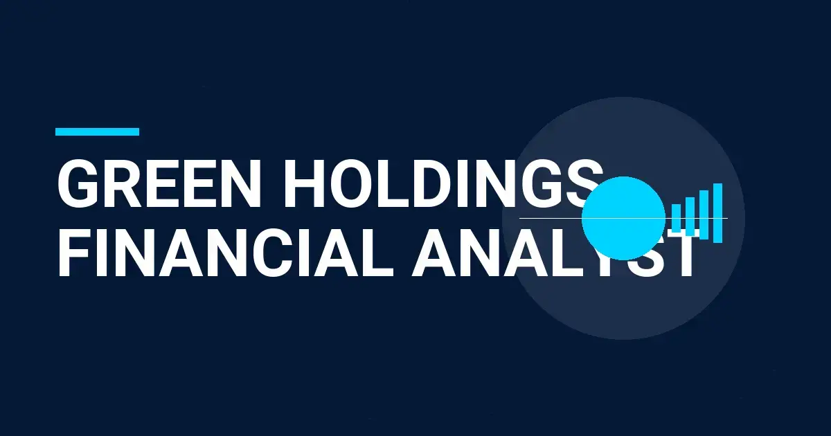 Green Holdings Financial Analyst