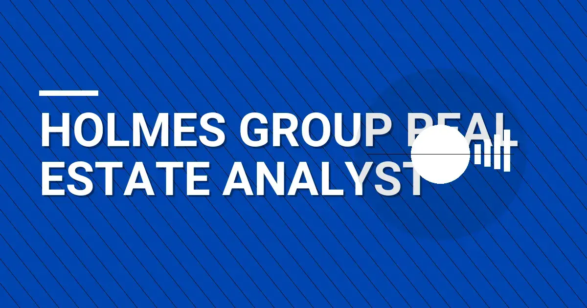 Holmes Group Real Estate Analyst