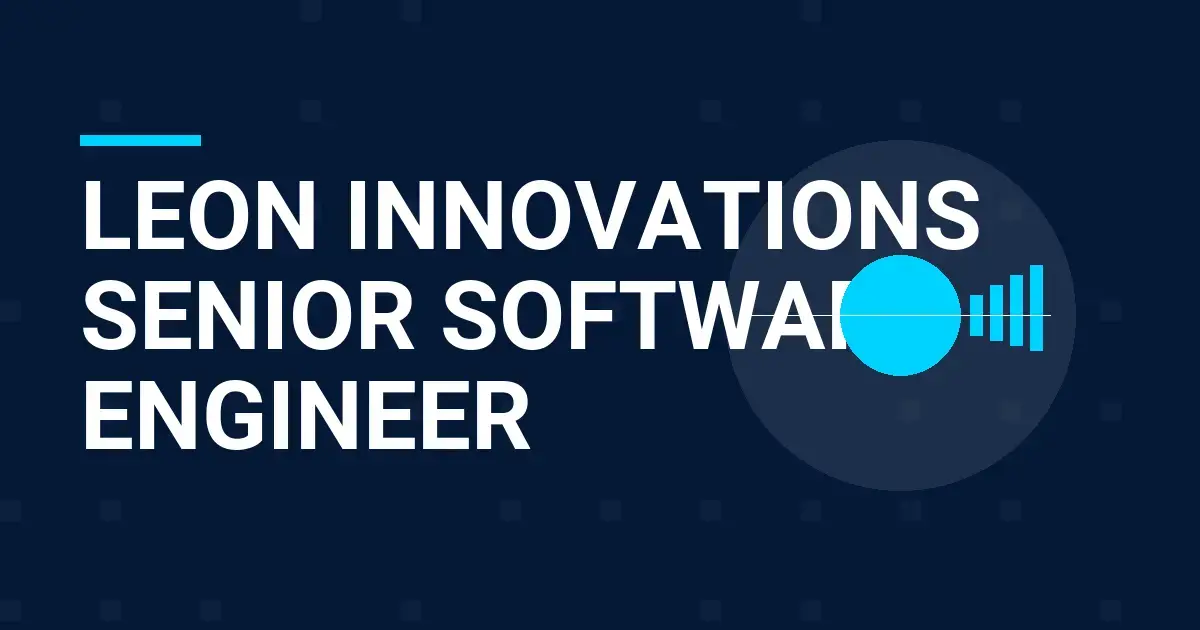 Leon Innovations Senior Software Engineer