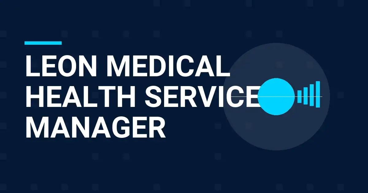 Leon Medical Health Services Manager