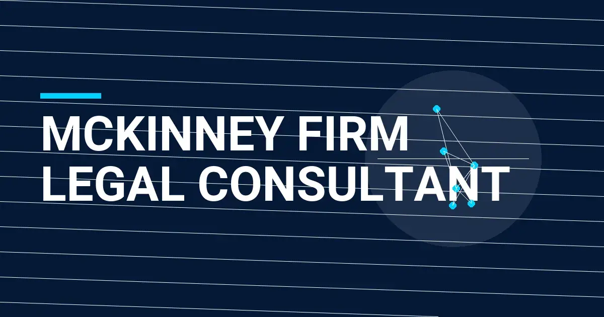 Mckinney Firm Legal Consultant