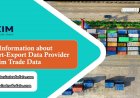 Find information about Import-Export Data Provider at Exim Trade Data