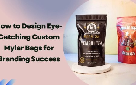 How to Design Eye-Catching Custom Mylar Bags for Branding Success