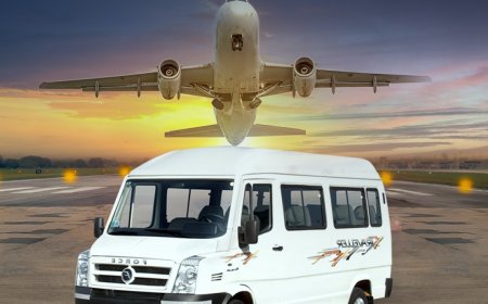 Seamless Airport Travel with Tempo Traveller Services