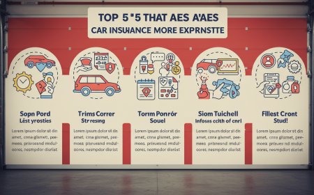 Top 5 Mistakes That Make Your Car Insurance More Expensive