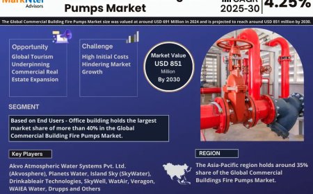 What’s Next for Commercial Building Fire Pumps Market? Insights for 2025-2030