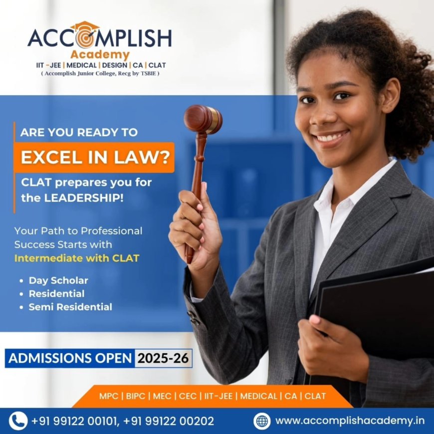 Best MPC College for IIT JEE | Shamshabad | Hyderabad - AccomplishAcademy