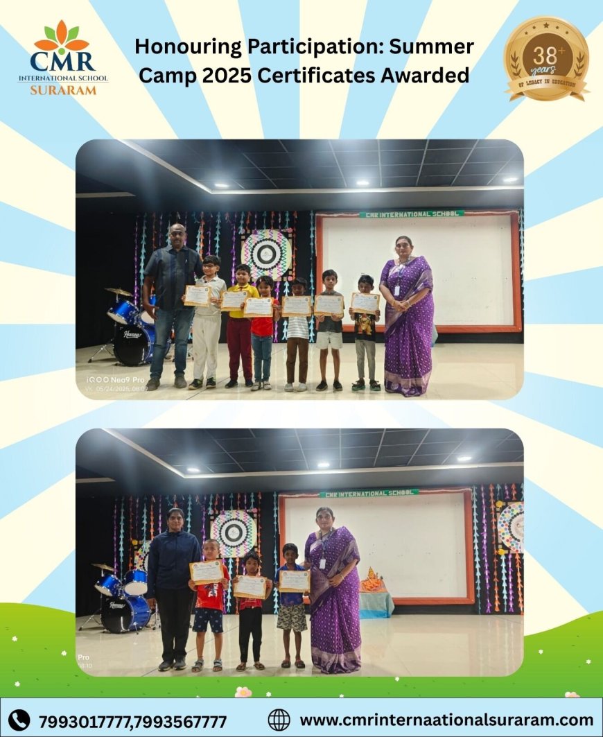 Top Schools in Suraram | Hyderabad - CMR Schools