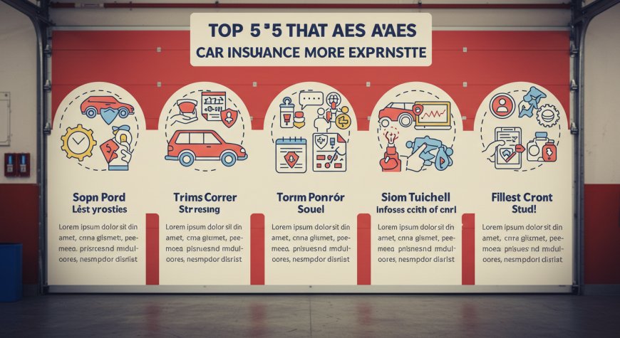 Top 5 Mistakes That Make Your Car Insurance More Expensive