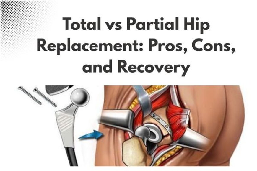 Total vs Partial Hip Replacement: Pros, Cons, and Recovery