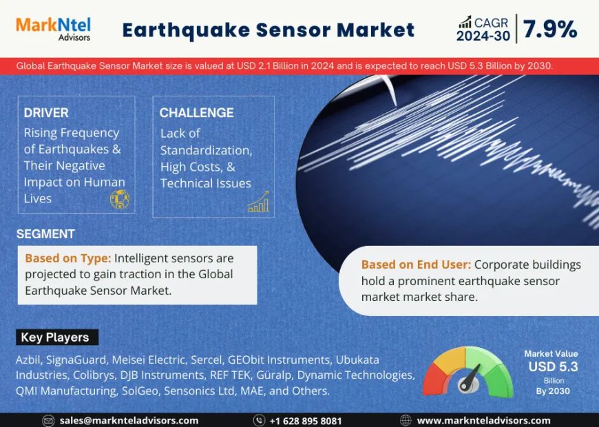 What’s Next for Earthquake Sensor Market? Insights for 2024-2030