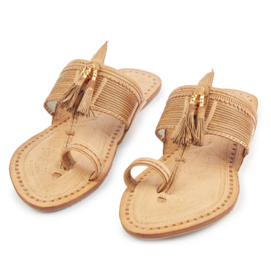 The Maharani Classic Ladies Kolhapuri Chappal – A Timeless Symbol of Grace and Heritage
