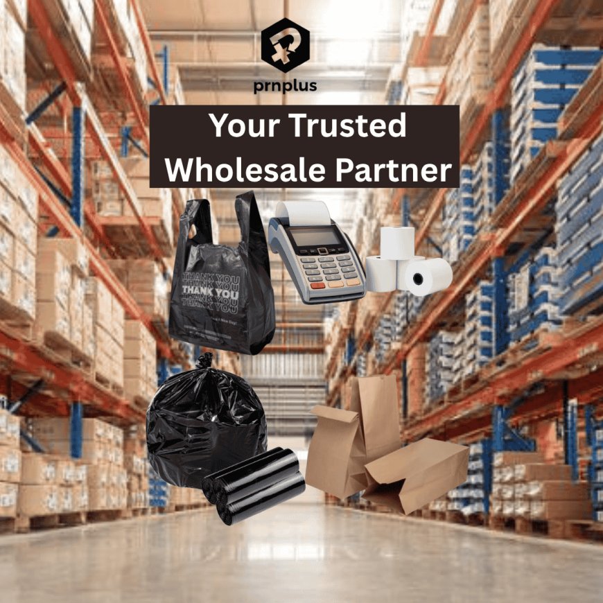 Buy Thermal Paper Rolls, T-Shirt Bags & Trash Bags Online: A Convenient Shopping Experience